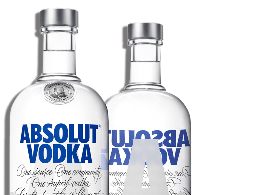 Absolut Vodka Bottle Gets Redesign