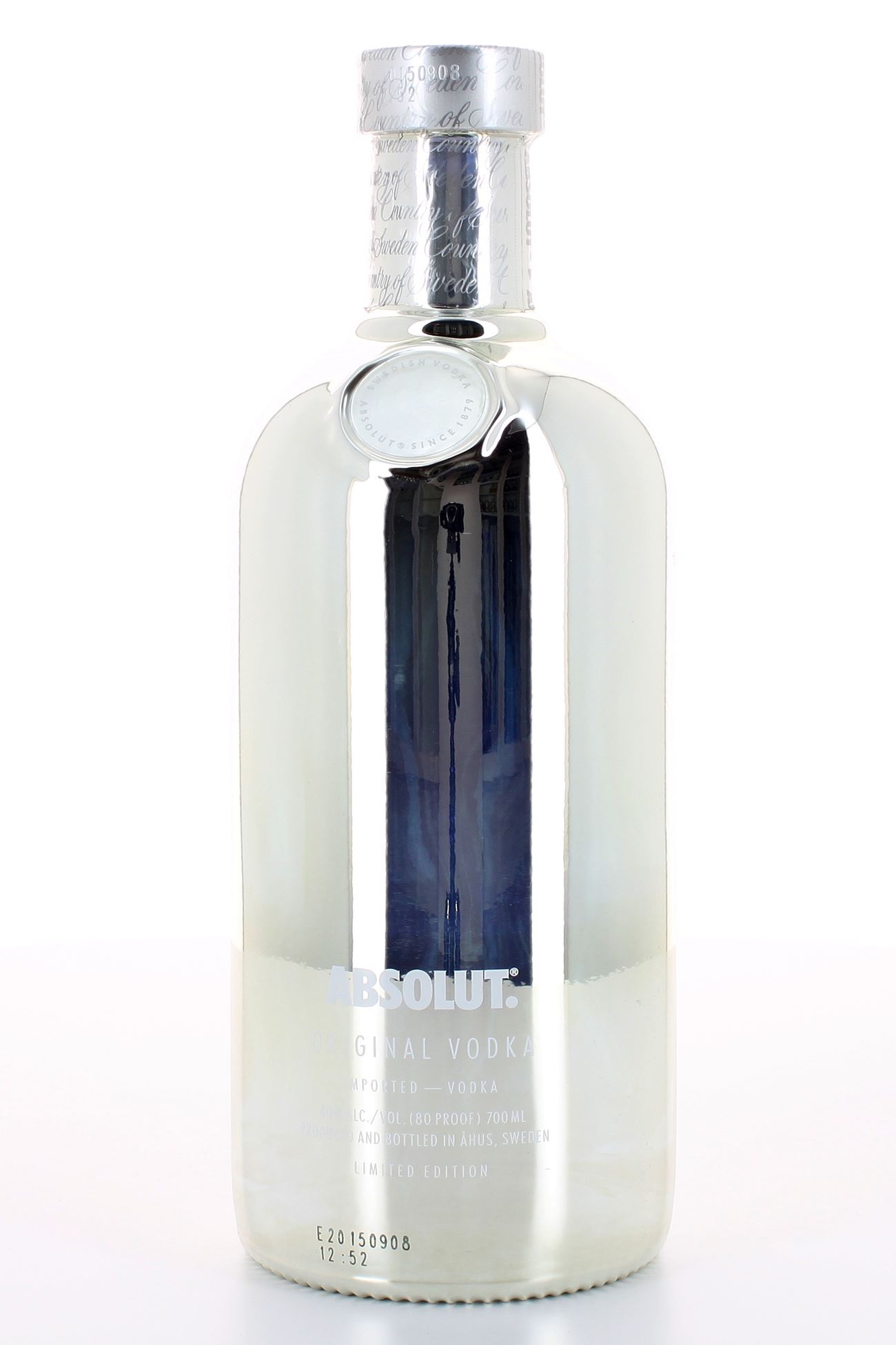 Absolut® Introduces Absolut Electrik Bottle In Striking Silver And Electric  Blue