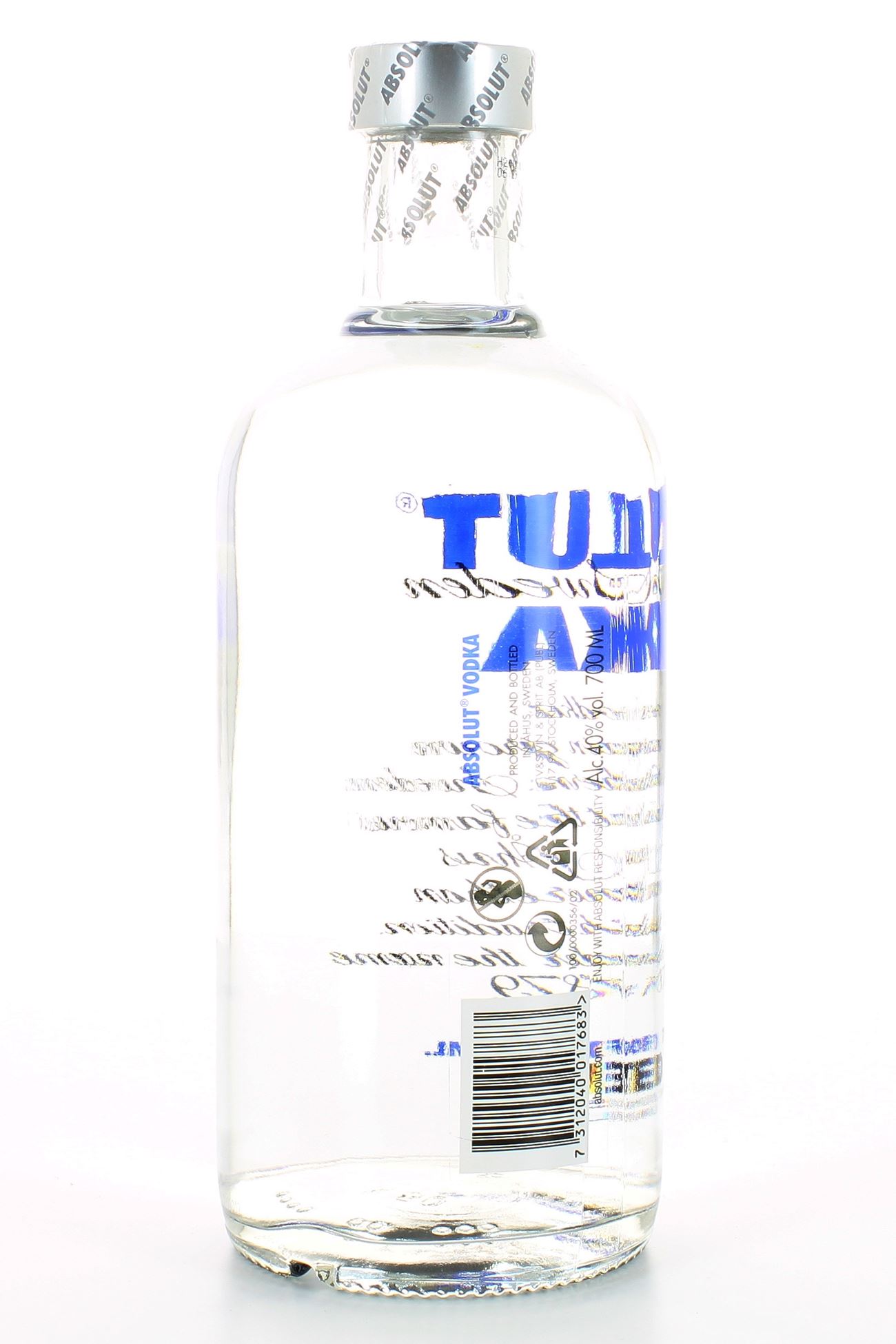 Absolut Absolut Blue label 40° Vodka (carton 4L)